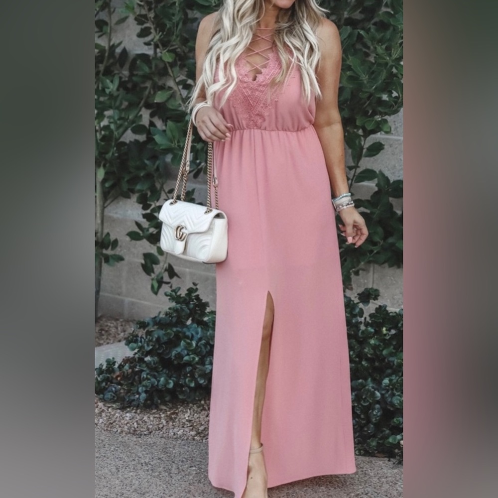 Wayf maxi dress NWT